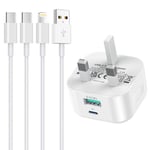 USB C Plug For iPhone 16,Fast Charging Plug and cable for iPhone 16/16 Plus/16 Pro/16 Pro Max/15/15 Plus/15 Pro/15 Pro Max/14/14 Plus/14 Pro/14 Pro Max/13/13 Pro/13 Pro Max/12/12 Pro/12 Pro Max