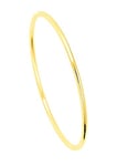 Bracelet Jonc Or Massif 18 Carats Jaune - Fil Rond 1,5mm - Lucky One