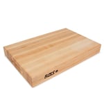 Boos Block Pro Chef Series – Planche Erable d'Amérique Du Nord – Billot De Cuisine - Planche a Decouper Professionnelle - Planche Apero XXL - Extra Épais – 46 x 31 x 6 cm