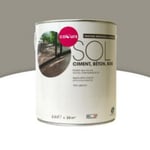 Peinture sol intérieur/extérieur Colours terre cendrée satin 2,5L