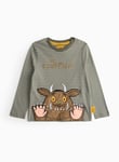 Gruffalo The Print Brown Striped T-Shirt 2-3 years Multi Coloured Years male