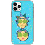 ERT GROUP Coque de téléphone Portable pour Iphone 11 Pro Original et sous Licence Officielle Rick and Morty Motif Rick & Morty 023 adapté à la Forme du téléphone Portable, Coque en TPU