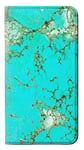 Turquoise Gemstone Texture Graphic Printed PU Leather Flip Case Cover For iPhone 11 Pro Max