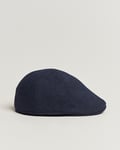 Wigéns Pub Cap Melton Wool Blue Melange