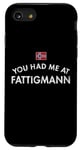 Coque pour iPhone SE (2020) / 7 / 8 Fattigmann Norway Norvège Biscuit Noeud Frit Noël