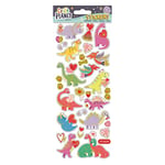 Craft Planet Fun Colourful Stickers - Dinosaur Love are The Ideal Embellishments Supplies for Scrapbooking and Making Books, Presents, and Products Personalised