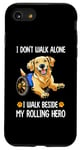 Coque pour iPhone SE (2020) / 7 / 8 Chien en fauteuil roulant avec handicap My Rolling Hero pour propriétaire de chien