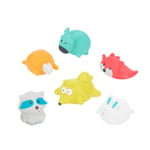 Badabulle - Jouets de bain Rigolo Splash Montagne x6