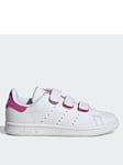 adidas Originals Stan Smith Comfort Closure Shoes Kids - White, White, Size 1 Older