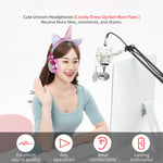 Model Purple Headset Headset Cell Phone Comput Set