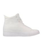 Converse Chuck Taylor All Star Selene Monochrome Womens White Plimsolls Leather - Size UK 3.5