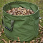 XM Sac de déchet en toile Portable Sac de déchet de jardin de maison sacs de feuilles de pelouse conteneurs de sacs fourre-tout en bois de feu support de sacs sac de rangement poubelle de pelouse de jardin