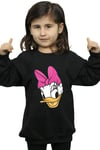 Daisy Duck Head Painted Sweatshirt