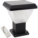 Réverbère solaire à led villa S3 ufo 60W, cct+rgb, rgb + Dual