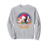 Killer Klowns from Outer Space Retro Vintage Big Chest Logo Sweatshirt