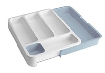 Joseph Joseph 85116 Drawer Store with Cutlery Tray - Grey Blue - One Size, 12