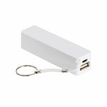 Batterie Externe Smartphone Téléphone Portable Apple Android 2200mAh POWER Blanc