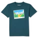 Pokémon Wish You Were Here Unisex T-Shirt - Green - L