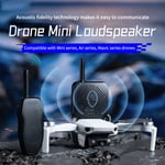 Drone Wireless Speaker Megaphone for DJI Mini 3/4 Pro/Mavic 3/2/Air 3 Quadcopter