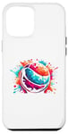 Coque pour iPhone 12 Pro Max Splash Art Dodge Ball Dodgeball Player