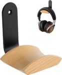 Support De Casque,Support Pour Casque Gaming,Headset Stand,Support De Casque En Bois De Noyer Pour Casque Audio,Studio Et Pc Gaming (Hêtre-L)[CAS311908]