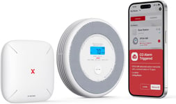 X-Sense Wi-Fi Combination Smoke and Carbon Monoxide Alarm for Home with English