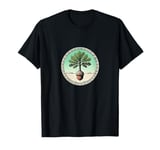 Oak from Acorn Illustration Tree Lovers mighty Oak tree T-Shirt