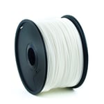 ABS-filament til 3D-printere 3 mm 1 kg - hvid