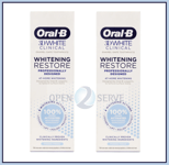 2x Oral-B 3D White Clinical Whitening Restore - Power Fresh - Toothpaste - 70ml