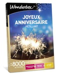 Coffret cadeau Wonderbox Joyeux Anniversaire pétillant