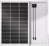 Module solaire monocristallin de 100 watts de panneau solaire de 100 volts de 100W pour le chargement de la batterie