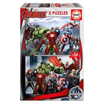 Pussel Educa Marvel Avengers (2 x 100 pcs)