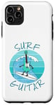 Coque pour iPhone 11 Pro Max Surf Guitar Guitariste électrique Surfeur Vacances d'été