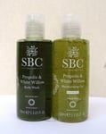 SBC Propolis & White Willow Body Wash & Moisturising Gel 100ml of each New