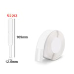 étiquettes autocollantes D11 pour imprimante thermique,papier autocollant lumineux,13mm x 35mm,pour étiqueteurs Niimbot D101 - Type White Cabel