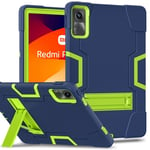 Xiaomi Redmi Pad SE dual-color deksel - marineblå og grønn