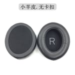 Earpads Coussinets de Rechange Coussinets d'oreille Oreillette de Remplacement Coussins en Mousse pour Casque Sennheiser MOMENTUM 3.0 Wireless Big Steamed Bun Modele d'agneau en peau d'agneau de troisieme génération, noir (sans boucle)