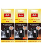 12 X MELITTA PERFECT CLEAN TABLETS ESPRESSO FILTER COFFEE MACHINES  6545529X3