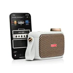 Positive Grid Spark GO 5 W Amplificateur de Guitare Intelligent Ultra-Portable, ampli Casque et Enceinte Bluetooth avec Application Intelligente pour Guitare électrique, Acoustique ou Basse - Pearl