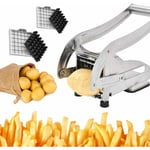 Coupe Frites en Acier Inoxydable,Technologie Antidérapante,Coupe-Légumes,Accessoires pour Friteuse,Coupe-Frites et Légumes,éplucheur de Pommes de