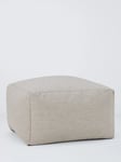 John Lewis Aquaclean® Square Ottoman Beanbag Pouffe