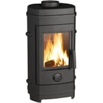 Poele a Bois INVICTA Remilly - Puissance optimale: 7 kW - Max: 10,5 kW - Bûches 34 cm max - Fonte - Fabriqué en France - Ecode