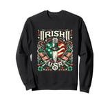 Proud Irish Roots in America Sweatshirt