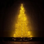 NOMA Wall Christmas Tree Outdoor 4 Metre 320 WarmWhite LED Starry Nights 6121012