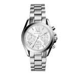 Michael Kors Bradshaw Chronograph with Silver Stainless Steel Strap for Women MK6174