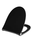 Pressalit Sway norden toiletseat black polygiene with sc