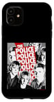 Coque pour iPhone 11 Logo du groupe The Police Red Repeat