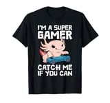 Gaming I'M A SUPER GAMER CATCH ME IF YOU CAN Children T-Shirt