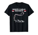 Monte Carlo Race Track Formula Racing Car Monaco T-Shirt