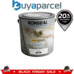 Ronseal 36626 6 Year Anti Mould Paint White Silk 2.5 litre RSLAMPWS25L